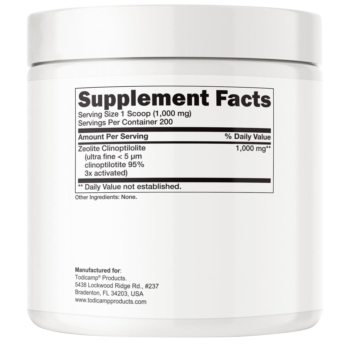 Binder Zeolite Powder