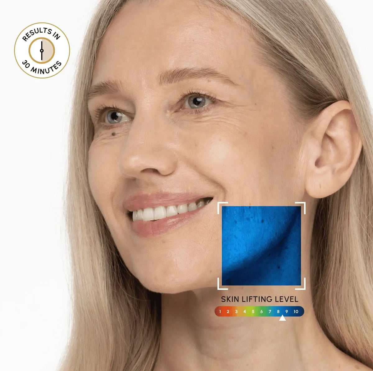 Maree 24K Gold V-Line Lifting Mask – Jawline & Double Chin Mask with Collagen & Retinol, 20 PCS Maree