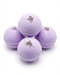 Bath Bombs Gift Set   Large 8 oz Fizzy Moisturizing Spa Bath Bombs Relaxing Aromas Gift Ready   4 Pack Lavender
