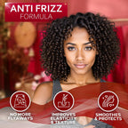 Leave in Conditioner for Curly Hair   Frizz Control for Women and Men   Restores Dry Damaged and Wavy Hair   Detangler Cream and Sulfate Free Anti Static Moisturizer Treatment with Shea Butter