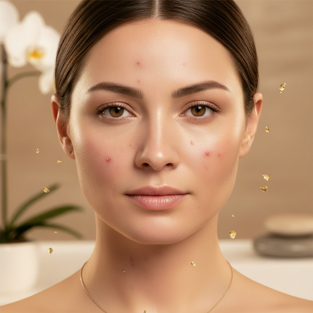 Before - Wrinkles and Acne